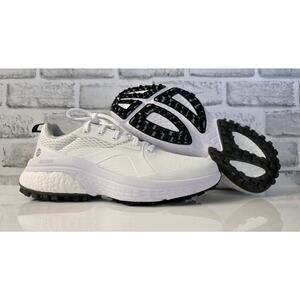 Adidas Solarmotion White Black Golf Spike-less Golf Shoes GX6425 Mens Size 8.5